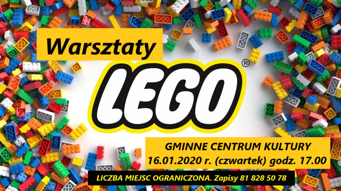 Warsztaty z LEGO – 16.02.2020 – godzina 17.00